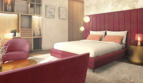 Rooms at Grand Universe Lucca Autograph Collection Hotel