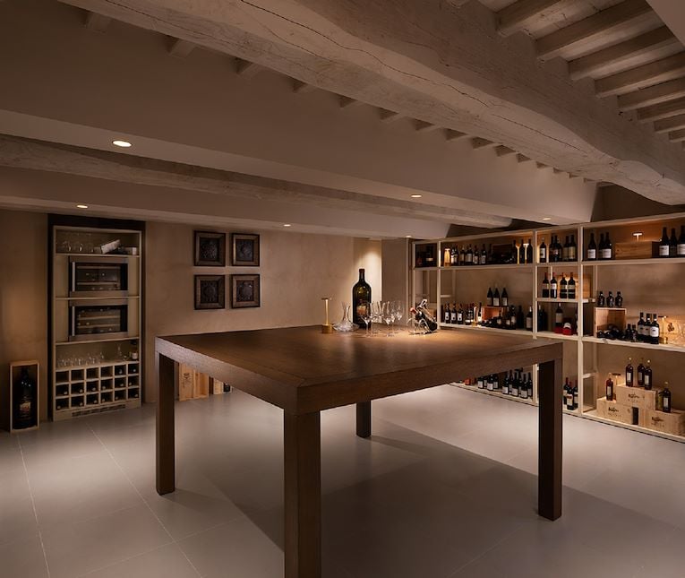 Eterno Wine Cellar in Tuscany Hotel